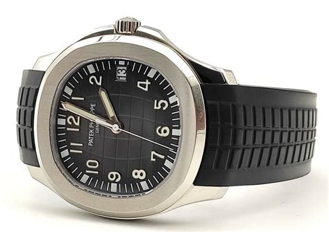 reloj patek philippe aquanaut|Patek Philippe aquanaut black strap.